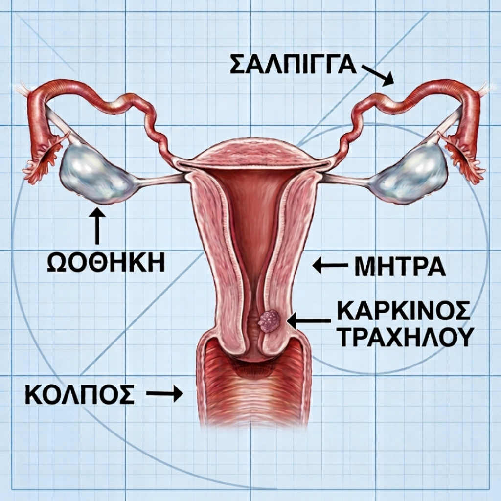 Καρκίνος του τραχήλου της μήτρας – Πρόληψη και τακτικός γυναικολογικός έλεγχος